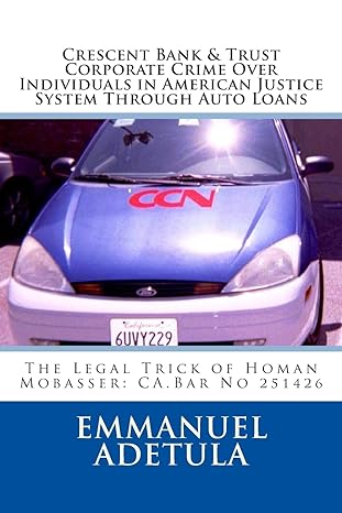 crescent bank and trust corporate crime over individuals in american justice system through auto loans the
