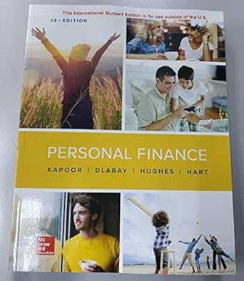 ise personal finance 13th edition jack r. kapoor ,les r. dlabay professor ,robert j. hughes 1260569934,