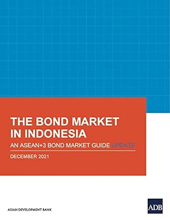 the bond market in indonesia an asean+3 bond market guide update 1st edition asian development bank