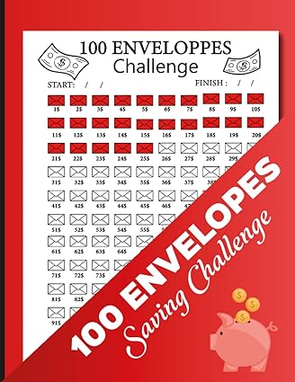 100 envelopes saving challenge 1st edition noureddine sabri b0c9s99rrm
