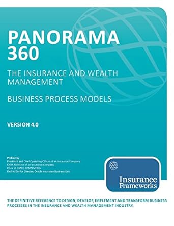 panorama 360 insurance and wealth management business process models the definitive reference to design