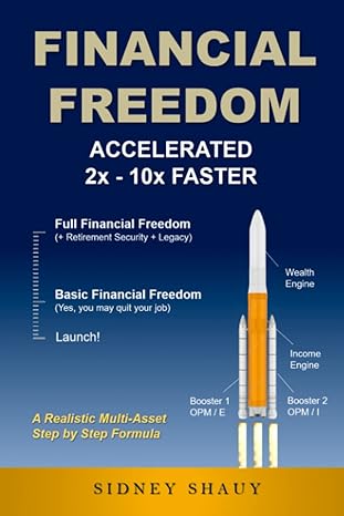 financial freedom accelerated 2x 10x faster 1st edition sidney shauy 1960691031, 978-1960691033