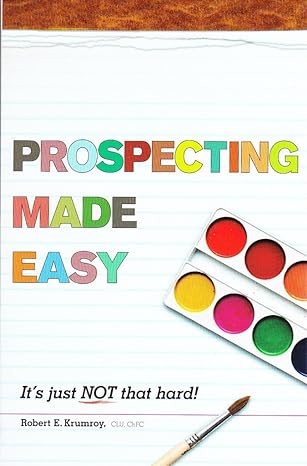 prospecting made easy 1st edition robert e. krumroy 0967866197, 978-0967866192