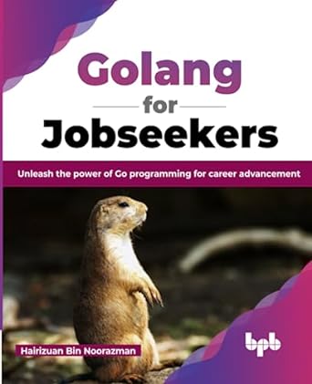 golang for jobseekers unleash the power of go programming for career advancement 1st edition hairizuan bin
