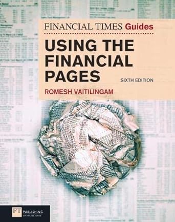 ft guide to using the financial pages 6th edition romesh vaitilingam 0273727877, 978-0273727873