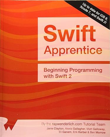 the swift apprentice beginning programming with swift 2 1st edition janie clayton ,alexis gallagher ,matt