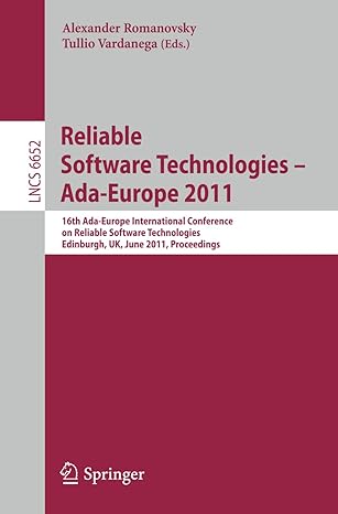 reliable software technologies ada europe 2011 16th ada europe international conference on reliable software