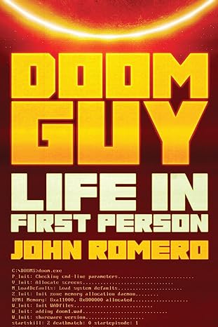 doom guy life in first person 1st edition john romero 1419770179, 978-1419770173