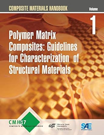 polymer matrix composites guidelines for characterization of structural materials volume 1 1st edition sae