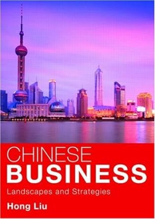 chinese business landscapes and strategies 1st edition unknown author b0086hr44o