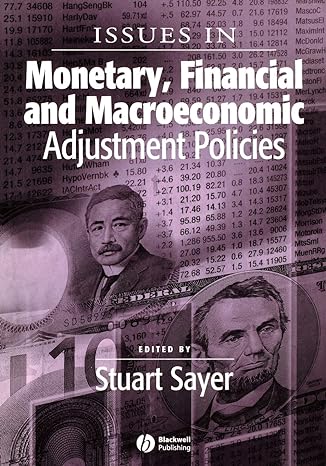 Issues In Monetary Financial And Macroeconomic Adjustment Policies