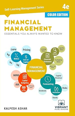 financial management essentials you always wanted to know 4th edition vibrant publishers, kalpesh ashar