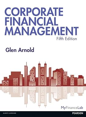 corporate financial management 5th edition glen arnold 0273759000, 978-0273759003