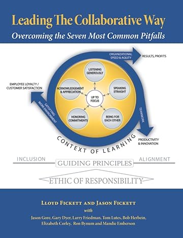 leading the collaborative way overcoming the seven most common pitfalls context of leading 1st edition lloyd