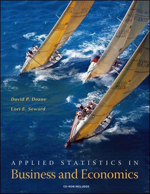 applied statistics in business and economics 1st edition david p doane 0070618410, 9780070618411
