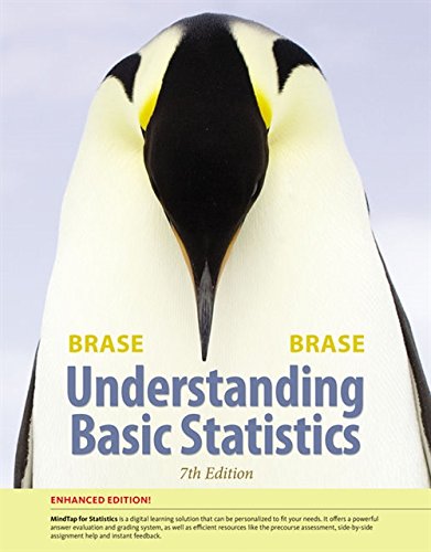 understanding basic statistics 7th edition charles henry brase , corrinne pellillo brase 1305873491,