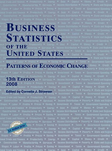 business statistics of the united states patterns of economic change 13th edition cornelia j strawser