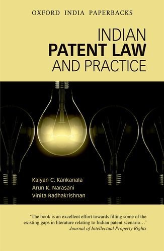 indian patent law and practice 1st edition k c kankanala 0198089600, 9780198089605