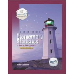 elementary statistics a step by step approach 3rd edition allan g. bluman 0072976233, 9780072976236