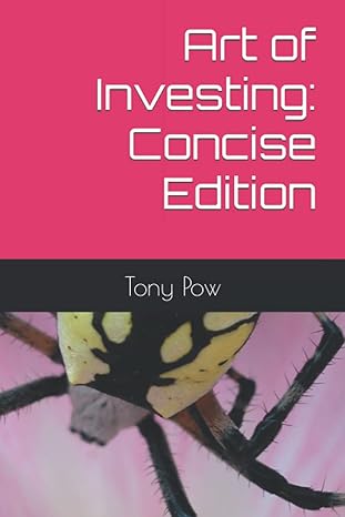 art of investing concise edition 1st edition tony pow 1661906486