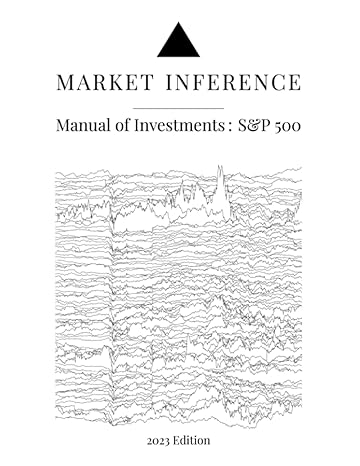 manual of investments sandp 500 1st edition market inference ,george dyer ,christopher chung 979-8393575915