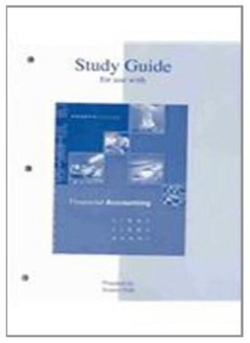 study guide study guide t a financial accounting 1st edition robert libby, daniel g. short, patricia a. libby
