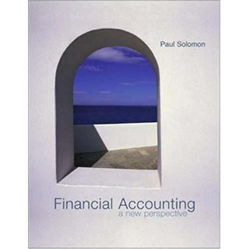 financial accounting 1st edition paul e. solomon 9780072872262, 0072872268