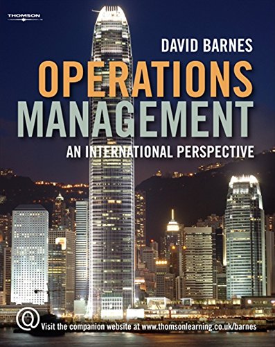 operations management an international perspective 1st edition david barnes 1844805344, 9781844805341