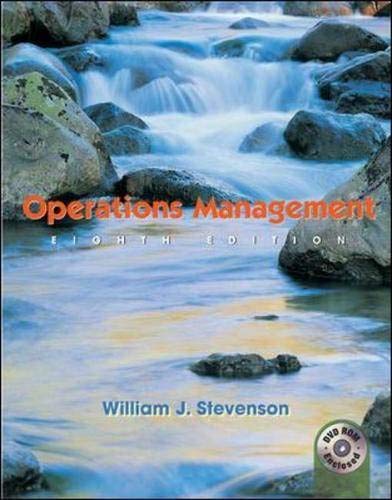 operations management 8th edition stevenson, william j 0072971223, 9780072971224