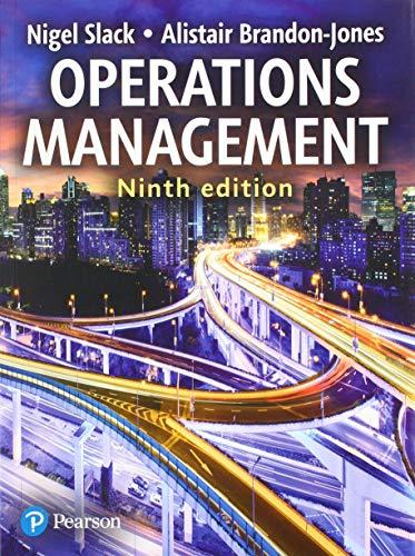 operations management 9th edition slack, prof nigel, brandon jones, prof alistair 1292254033, 9781292254036