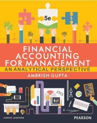 financial accounting for management 5th edition ambrish gupta 9789332559493