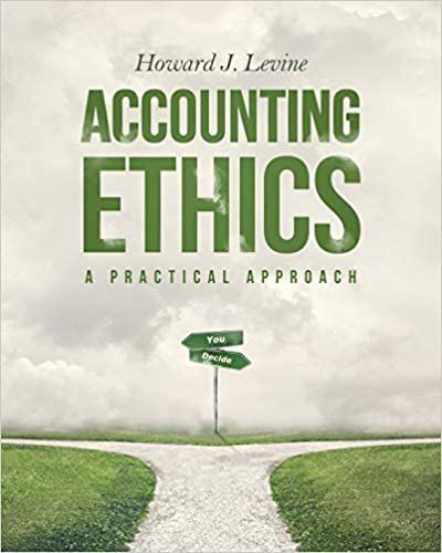 accounting ethics 1st edition howard levine 1733259554, 9781733259552