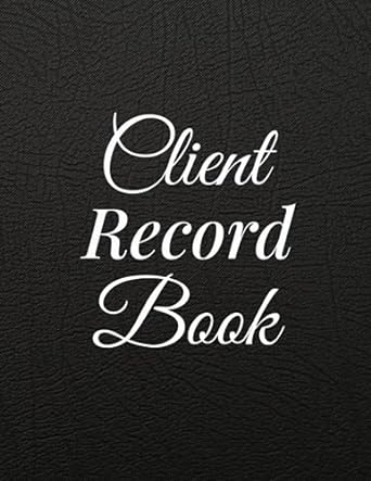 client record book client record book for nail tech client record book for lash tech client record book for