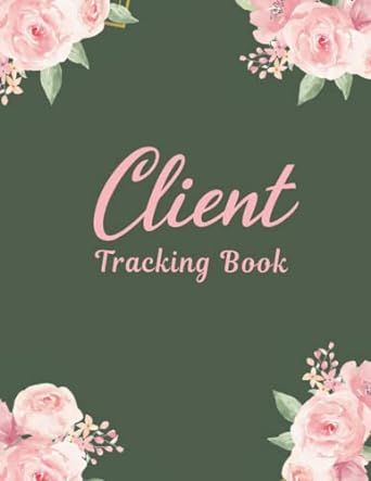 client tracking book client record book customer information organize time management fo business salon