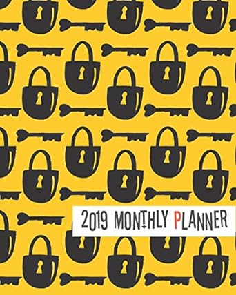 2019 planner cute locker yearly monthly weekly 12 months 365 days cute planner calendar schedule appointment