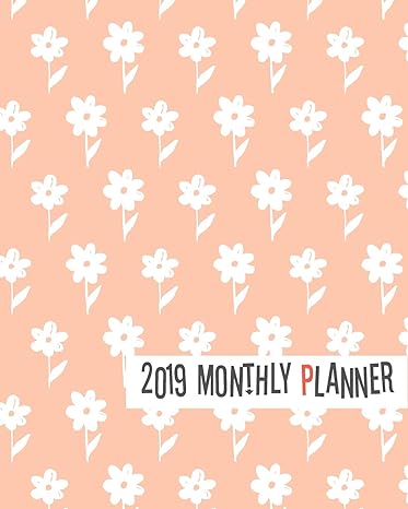 2019 planner cute sunflowers yearly monthly weekly 12 months 365 days cute planner calendar schedule