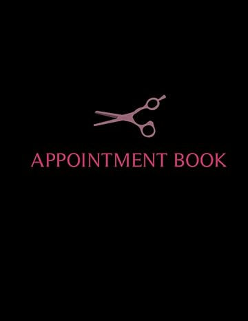 Appointment Book Daily And Weekly Work Planner Schedule Planner For Women Salons And Hair Stylists 6 Am To 9 Pm