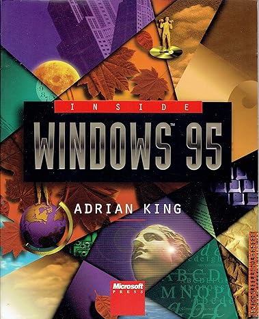 inside windows 95 1st edition adrian king 155615626x, 978-1556156267