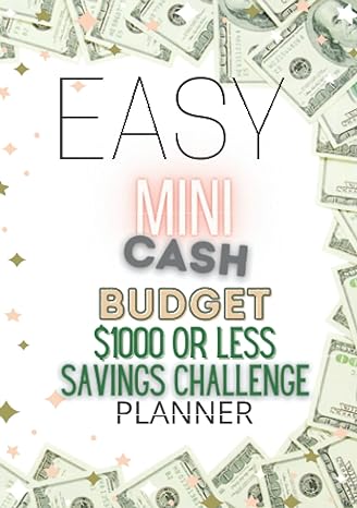 easy mini cash budget $1000 or less savings challenge planner 1st edition beautiful budgets co 979-8429849201