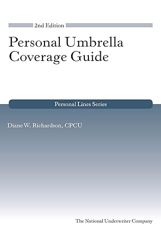 personal umbrella coverage guide 2nd edition diane richardson 1941627714, 978-1941627716