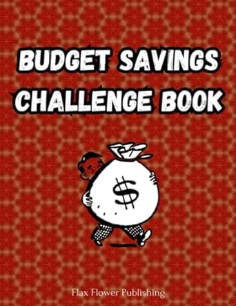 budget savings challenge book bill organizer money book for personal finance size 8 5 x11 inch 1st edition