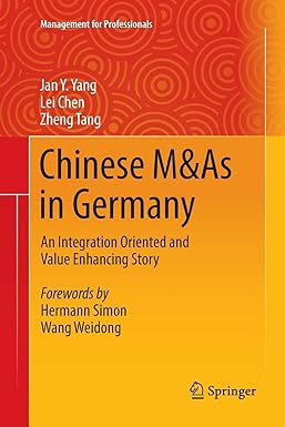 chinese mandas in germany an integration oriented and value enhancing story 1st edition jan y. yang ,lei chen