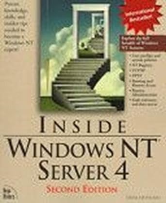 inside windows nt server 4 2nd edition drew heywood 1562058606, 978-1562058609