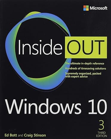 windows 10 inside out 3rd edition ed bott ,craig stinson 1509307664, 978-1509307661