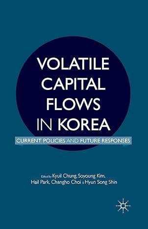 volatile capital flows in korea current policies and future responses 1st edition k. chung ,s. kim ,h. park