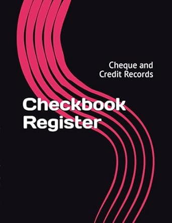 checkbook register cheque and credit records 1st edition mr. joram nyamweya kambuni b0c9sp2cvb