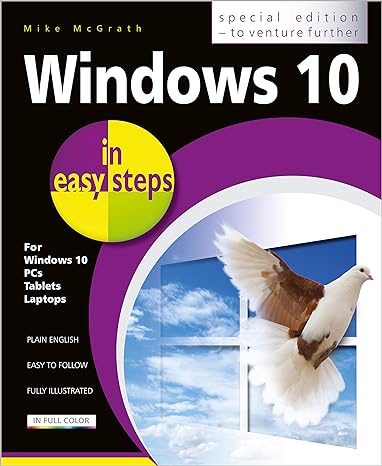windows 10 in easy steps special edition 3rd special edition mike mcgrath 1840788070, 978-1840788075