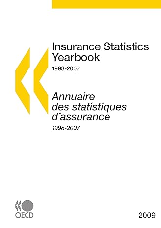 insurance statistics yearbook 1998-2007 2009 edition oecd organisation for economic co-operation and