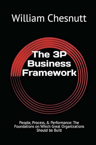 the 3p business framework people process and performance the foundations on which great organizations should