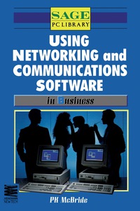 using networking and communications software in business 1st edition p.k. mcbride 0434912743, 1483103617,